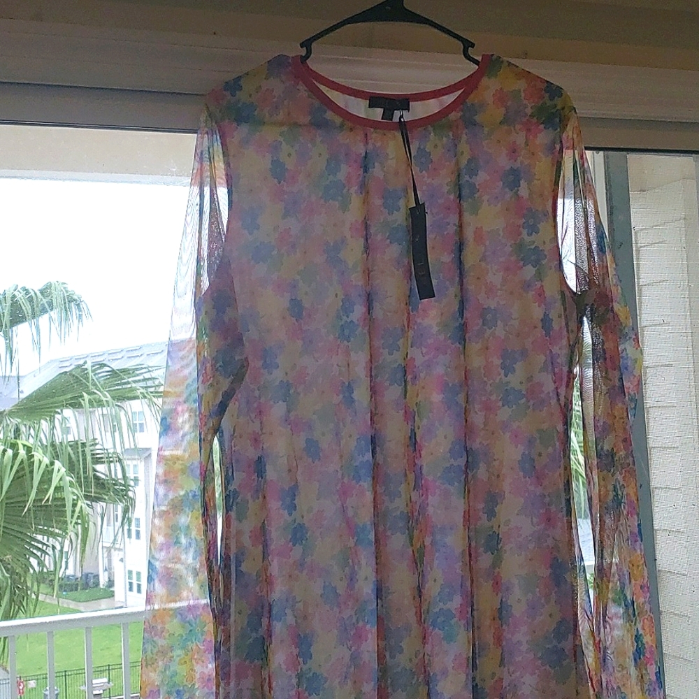 Dolls Kill Delia's 3X Flower Power dress - Picture 4 of 6